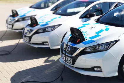 Taxi car charging