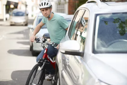 Taxi drivers and cyclists