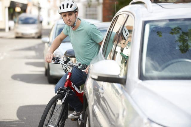 Taxi drivers and cyclists