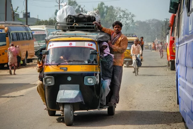 Taxi from a different country than the UK