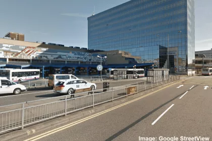 google image street view of basildon taxi rank