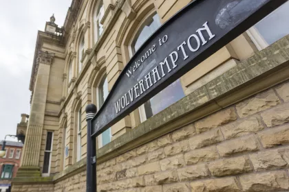 Wolverhampton Council Sign Post