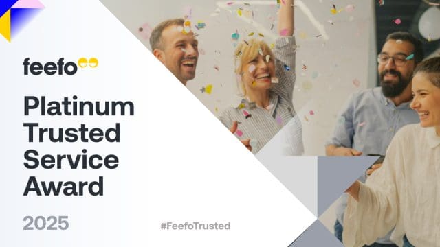 Feefo Platinum Service Award