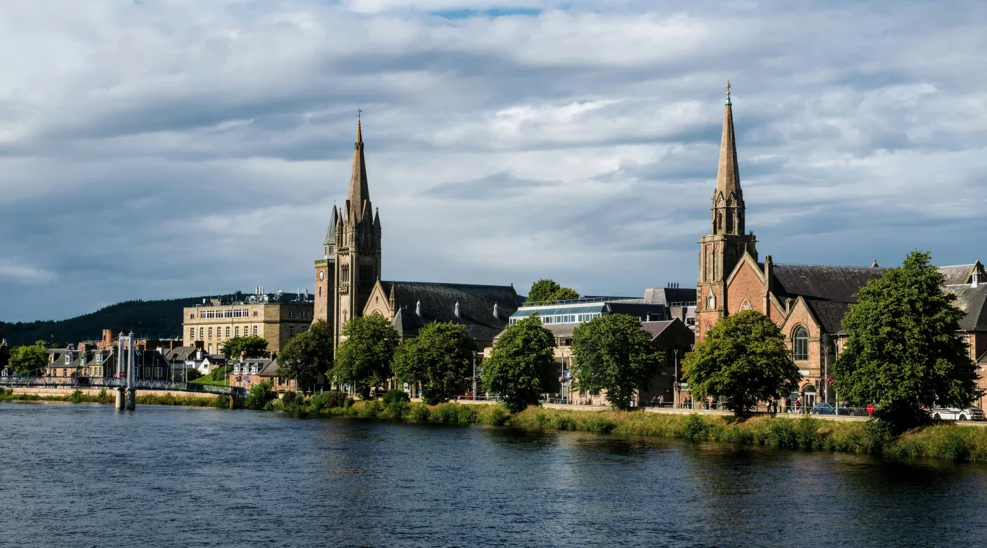 Landscape view of Inverness