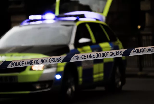 police cordon automobile