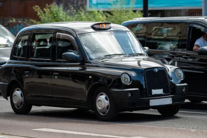 London black cab taxi
