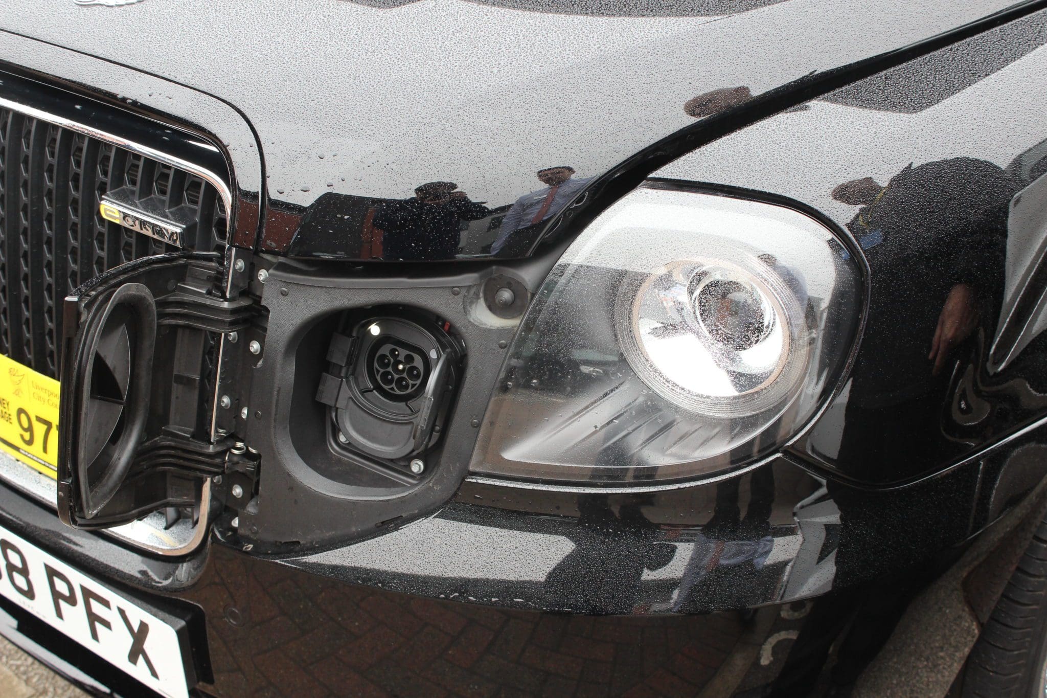 Electric Black Cab charging point