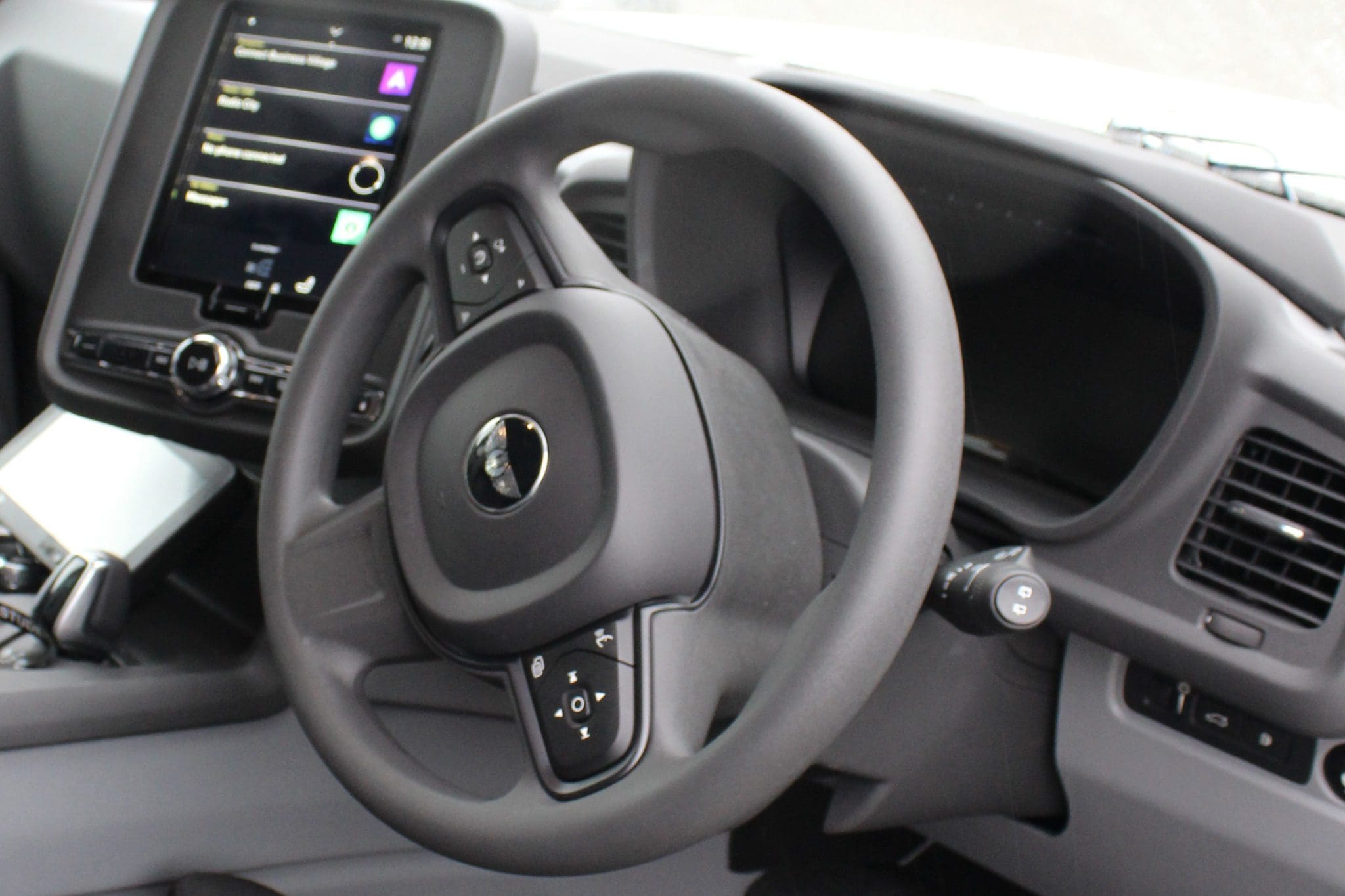 Electric Black Cab front console