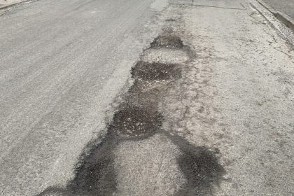 Pothole damage