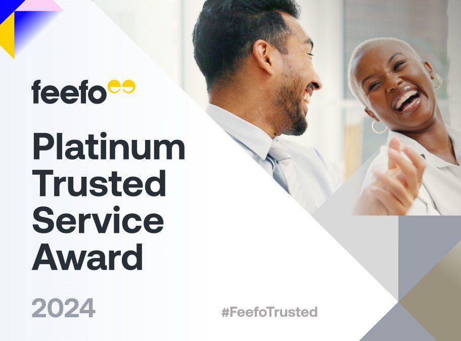 feefo platinum trusted service award 2024